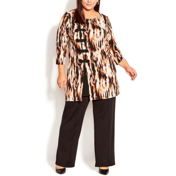 Ave STUDIO NWT Size 20 Greer Eyelet Tunic  Top (Q14.6) - Picture 3 of 6